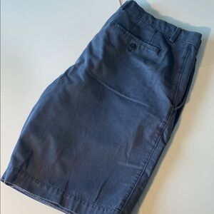 Banana Republic Blue Flat Front Shorts